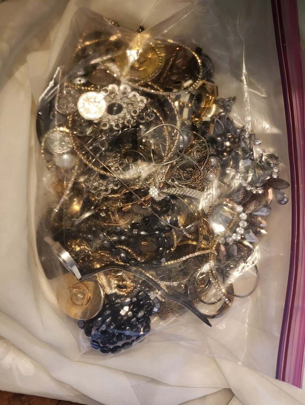 Estate Jewelry Lot 2lbs / 1k - Includes 925 Sterling Silver & Gold Filled !Read!